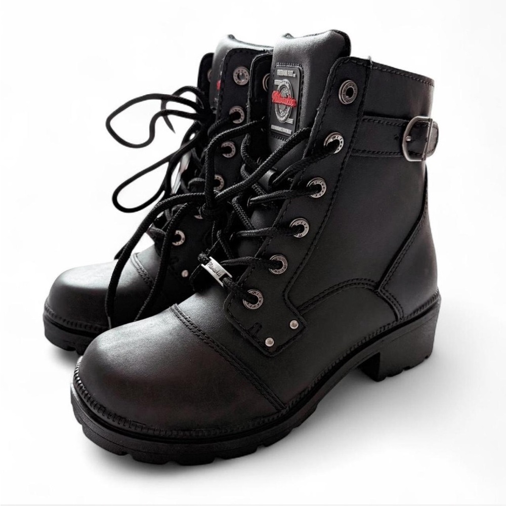 NWT Women’s Milwaukee Leather Motorcycle Boots